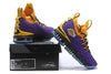 Image of Nike Lebron XV 15 Purple Yellow Black Men Shoes Sale Size US 7-12