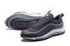 Image of Nike Air Max 97 Carbon Grey Dk Purple T Purple Shoes Sale Men Size US 7-11