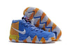 Image of Nike Kyrie 4 Blue Yellow White Men Basketball Shoes Sale Size US 7-12