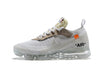 Image of OFF WHITE x Nike Air Vapormax Part 2 White Shoes Sneakers Men Sale Size US 7-11