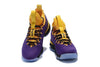 Image of Nike Lebron XV 15 Purple Yellow Black Men Shoes Sale Size US 7-12