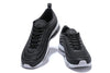 Image of Nike Air Max 97 LX Swarovski Black White Shoes Sale Men Size US 7-11