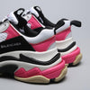 Image of Balenciaga Triple S Trainer 2018 'Pink' Shoes Sneaker Sale Men Women Size 35-45