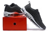 Image of Nike Air Max 97 LX Swarovski Black White Shoes Sale Men Size US 7-11