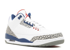 Nike Air Jordan 3 Retro True Blue 2016 Release White Men Shoes Sale Size US 7-13