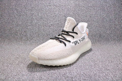 OFFWHITE x Adidas YEEZY BOOST 350 V2 'White Cream' Shoes Men Women Sneaker Sale All Size US 7-11