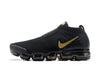 Image of Nike Air Vapormax Moc 2 Black Gold Shoes Sneakers Men Sale Size US 7-11