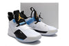 Image of Nike Air Jordan 33 White Black Blue Men Shoes Sale Size US 7-12