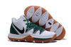 Image of Nike Kyrie 5 White Green Black Men Basketball Shoes Sale Size US 7-12