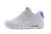 Image of Nike Air Max 90 'Independence Day White' Shoes Sneaker Sale Men Size US 7-11