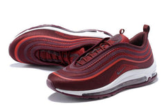 Nike Air Max 97 Ultra 17 Noble Red Wine Red White Men Shoes Sale Size US 7-11