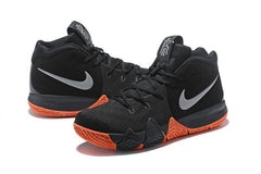 Nike Kyrie 4 Black Orange Men Basketball Shoes Sale Size US 7-12