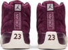 Image of Nike Air Air Jordan 12 Retro 'Bordeaux' Shoes Basketball Men Sale Size US 7 - 13