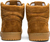 Image of Nike Air Jordan 1 High Wheat Shoes Basketball Men Size US 7-13