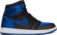 Nike Air Jordan 1 High OG SE 'Satin Royal' Black Blue Shoes Basketball Men Sale Size US 7-13