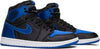 Image of Nike Air Jordan 1 High OG SE 'Satin Royal' Black Blue Shoes Basketball Men Sale Size US 7-13