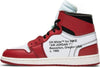 Image of OFF-WHITE x Air Jordan 1 Retro High OG 'Chicago' Shoes Basketball Men Sale Size US 7-13