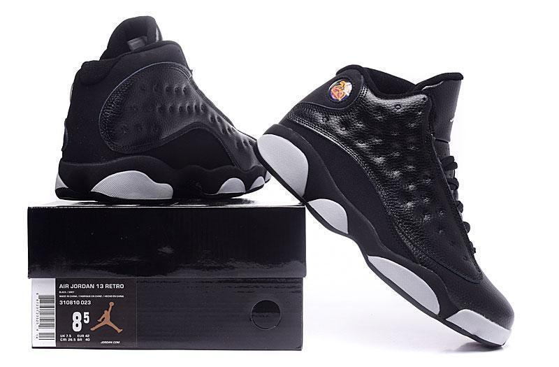 Nike Air Jordan Men 13 Retro Black Hyper White Basketball Men Size US 7 - 13