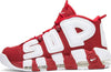 Image of Supreme x Air More Uptempo 'Red' Snkeaker Shoes Basketball Men Size US 7 - 13