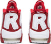 Image of Supreme x Air More Uptempo 'Red' Snkeaker Shoes Basketball Men Size US 7 - 13