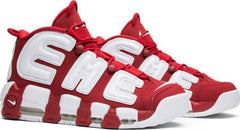 Supreme x Air More Uptempo 'Red' Snkeaker Shoes Basketball Men Size US 7 - 13