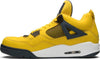 Image of Nike Air Jordan 4 Retro LS 'Lightning" Basketball Men Sale Shoes Size US 7 - 13