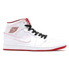 Image of Nike Air Jordan 1 Mid White Red  Shoes Basketball Men Size US 7 - 13