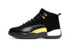 Image of Nike Air Jordan 12 Retro Black Velvet Shoes Basketball Men Sale Size US 7 - 13