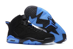 Nike Air Jordan 6 Retro Black Blue Men Shoes Sale Size US 7-13