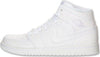 Image of Nike Air Jordan 1 Mid White Shoes Basketball Men Size US 7-13