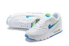 Image of Nike Air Max 90 'White Sky Blue' Shoes Sneaker Sale Men Size US 7-11