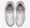 Image of Nike Air Jordan 3 Retro Katrina White Cement Back Red Men Shoes Sale Size US 7-13