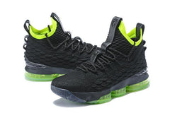 Nike Lebron XV 15 Black Green Men Shoes Sale Size US 7-12