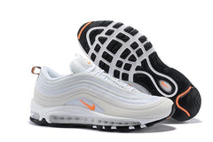 Nike Air Max 97 White Orange Shoes Sale Men Size US 7-11