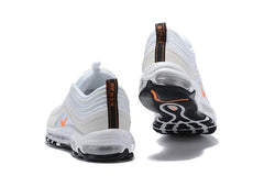 Nike Air Max 97 White Orange Shoes Sale Men Size US 7-11