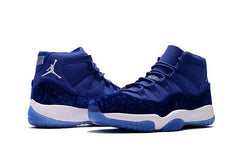 Nike Air Jordan 11 PRM Velvet Heiress Royal Blue Basketball Men Size US 7 - 13