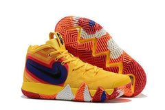 Nike Kyrie 4 "70s" Yellow Men Basketball Shoes Sale Size US 7-12