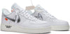 Image of OFF-WHITE x Nike AIR FORCE 1 'ComplexCon Exclusive' Shoes Basketball Men Size US 7-13