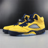 Image of Nike Air Jordan 5 Retro 'Michigan' Men Shoes Sale Sneaker Size US 7-13