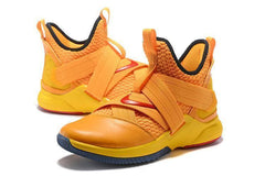 Nike Lebron Soldier XII 12 SFG EP Orange Yellow Men Shoes Sale Size US 7-12