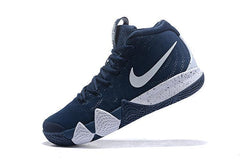 Nike Kyrie 4 Navy White Men Basketball Shoes Sale Size US 7-12