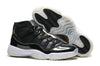 Image of Nike Air Jordan Men 11 Black White Gold Basketball Men Size US 7 - 13