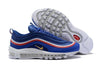 Image of Nike Air Max 97 Blue White Italia Shoes Sale Men Size US 7-11