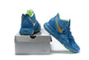 Image of Kyrie 5 Navy Gold Basketball Shoes Men Sale Size US 7-12