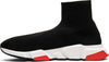 Image of Balenciaga Speed Trainer Mid 'Black Red' Size 35-45