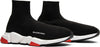 Image of Balenciaga Speed Trainer Mid 'Black Red' Size 35-45