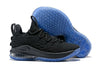 Image of Nike Lebron XV 15 Low EP Black Blue Men Shoes Sale Size US 7-12