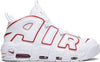 Image of Nike Air More Uptempo 'White Varsity Red' Sneaker Shoes Basketball Men Size US 7 - 13