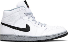 Nike Air Jordan 1 High White Cement Shoes Basketball Men Size US 7-13