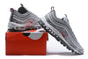 Image of Nike Air Max 97 Camouplage Silver White Shoes Sale Size US 7-11